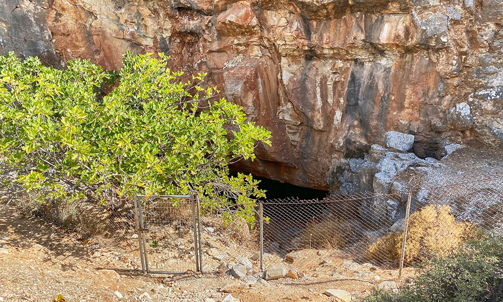 Entrance to the Cave of the Nymphs